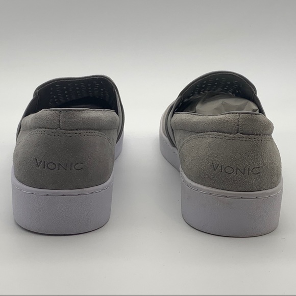 MAXSOLD Vionic Kani Grey Slip-On Walking Shoes, 7.5M US - Picture 9 of 14